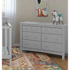 Alternate image 2 for Graco&reg; Benton 6 Drawer Dresser in Pebble Grey