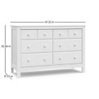 Alternate image 6 for Graco&reg; Benton 6 Drawer Dresser in Pebble Grey