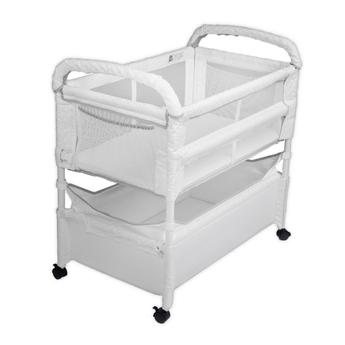 Arm S Reach Clear Vue Co Sleeper In White Buybuy Baby