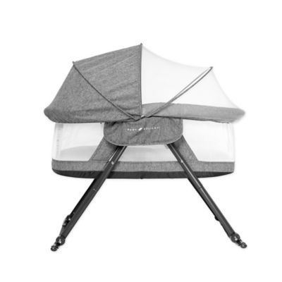 Baby Delight&reg; Go With Me&trade;  Slumber Folding Travel Bassinet in Charcoal Tweed
