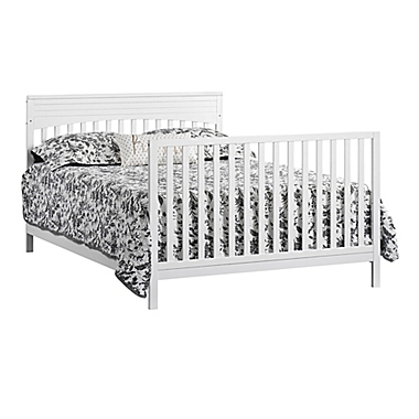 Oxford Baby Harper 4-in-1 Convertible Crib in Snow White. View a larger version of this product image.