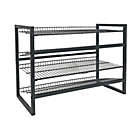 Alternate image 0 for ORG&trade; Compact 4-Tier Shoe Rack in Grey