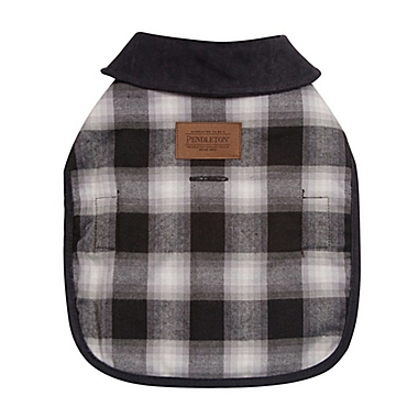 Pendleton&reg; Woolen Mills Ombre Extra Small Dog Coat in Charcoal. View a larger version of this product image.