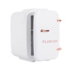 Alternate image 1 for Flawless&reg; Mini Beauty and Skincare Refrigerator in White/Rose Gold