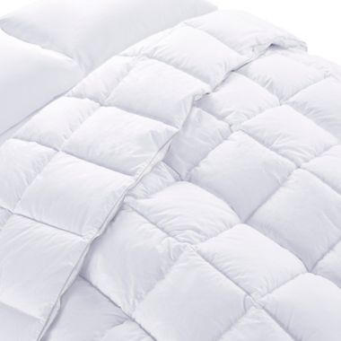 Claritin&reg; Cotton Down Alternative King Comforter In White. View a larger version of this product image.