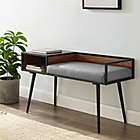 Alternate image 1 for Forest Gate&trade; 40-Inch Mid-Century Modern Entryway Bench in Grey