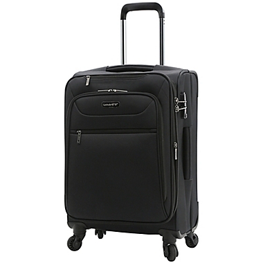 Latitude 40°N&reg; Ascent 2.0 20-Inch Spinner Carry On Luggage in Black. View a larger version of this product image.