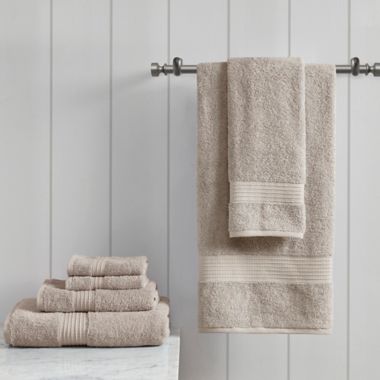 Madison Park Organic 6-Piece Towel Set in Tan. View a larger version of this product image.
