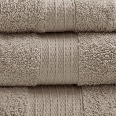 Madison Park Organic 6-Piece Towel Set in Tan. View a larger version of this product image.