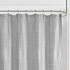 Alternate image 2 for Madison Park Arlo Super Waffle Textured Solid Shower Curtain