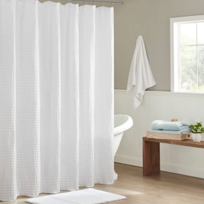 White Shower Curtains Bed Bath Beyond, Extra Long Fabric Shower Curtain Liner 72×78