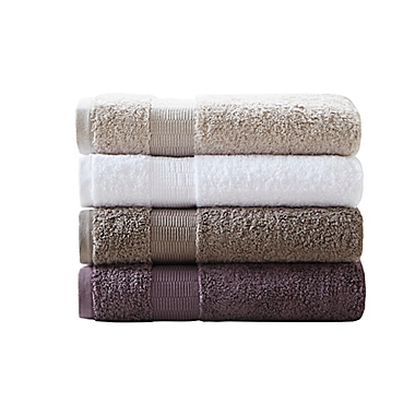 Madison Park Signature Luxor Egyptian Cotton 6-Piece Towel Set in Sand. View a larger version of this product image.
