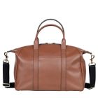 Alternate image 2 for TWELVElittle Peek-A-Boo Diaper Satchel in Toffee