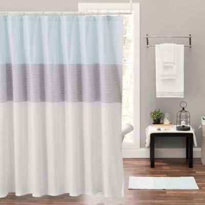 Color Block Shower Curtain Bed Bath Beyond