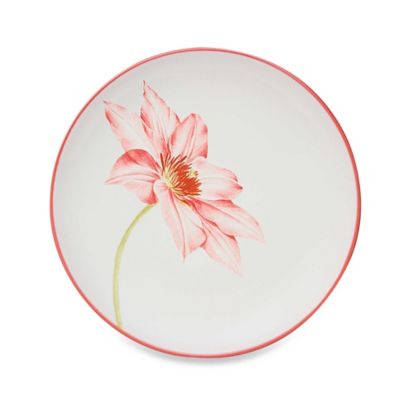 Noritake&reg; Colorwave Floral Casual Accent Plate in Raspberry