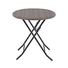 Alternate image 0 for Barrington Folding Wicker Bistro Table in Brown