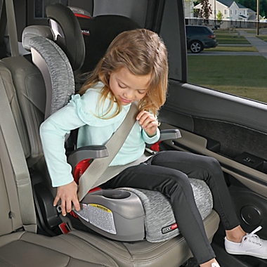 Britax&reg; Grow With You&trade; ClickTight Cool Flow Harness-2-Booster Car Seat in Grey. View a larger version of this product image.