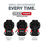 Alternate image 12 for Britax&reg; Grow With You&trade; ClickTight Cool Flow Harness-2-Booster Car Seat in Grey