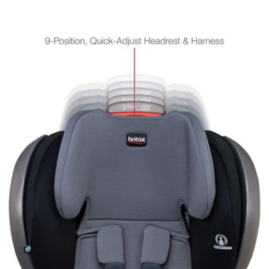 Britax&reg; Grow With You&trade; ClickTight Cool Flow Harness-2-Booster Car Seat in Grey. View a larger version of this product image.