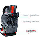 Alternate image 3 for Britax&reg; Grow With You&trade; ClickTight Cool Flow Harness-2-Booster Car Seat in Grey