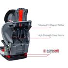 Alternate image 4 for Britax&reg; Grow With You&trade; ClickTight Cool Flow Harness-2-Booster Car Seat in Grey
