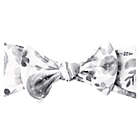 Alternate image 0 for Copper Pearl&trade; Floral Headband Bow in Grey/White