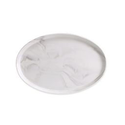 Artisanal Kitchen Supply® Coupe Marbleized 14-Inch Oval Platter in Grey