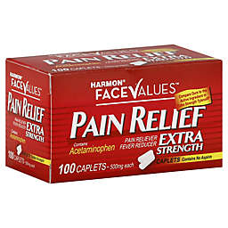 Harmon® Face Values™ Extra Strength Pain Relief Acetaminophen Caplets