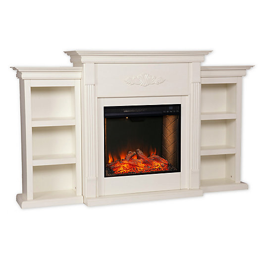 Alternate image 1 for Southern Enterprises Tennyson Alexa-Enabled Fireplace