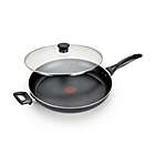 Alternate image 6 for T-fal&reg; Pure Cook Nonstick 13-Inch Aluminum Covered Fry Pan with Helper Handle in Black