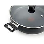 Alternate image 1 for T-fal&reg; Pure Cook Nonstick 5 qt. Aluminum Covered Saute Pan in Black