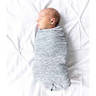 Alternate image 5 for Copper Pearl&trade; Asher Knit Swaddle Blanket in Grey