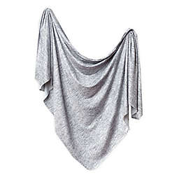 Copper Pearl™ Asher Knit Swaddle Blanket in Grey