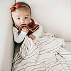 Alternate image 1 for Copper Pearl&trade; Piper Knit Swaddle Blanket in White