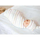 Alternate image 3 for Copper Pearl&trade; Piper Knit Swaddle Blanket in White