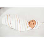 Alternate image 4 for Copper Pearl&trade; Piper Knit Swaddle Blanket in White