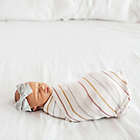 Alternate image 5 for Copper Pearl&trade; Piper Knit Swaddle Blanket in White