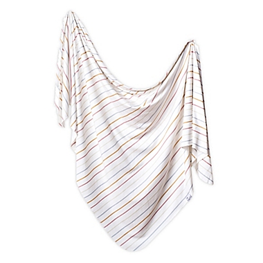 Copper Pearl&trade; Piper Knit Swaddle Blanket in White. View a larger version of this product image.