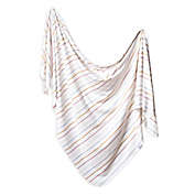 Copper Pearl&trade; Piper Knit Swaddle Blanket in White