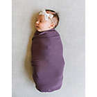 Alternate image 3 for Copper Pearl&trade; Knit Swaddle Blanket in Plum