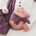 Alternate image 4 for Copper Pearl&trade; One Size Knit Bow Headband in Plum