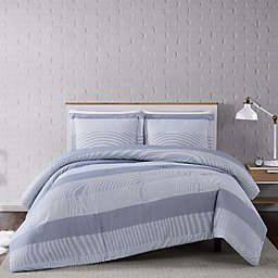 Truly Soft® Multi Stripe 2-Piece Twin XL Duvet Cover Set in Grey
