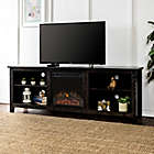 Alternate image 8 for Forest Gate&trade; Hunter 70-Inch Electric Fireplace TV Stand in Black