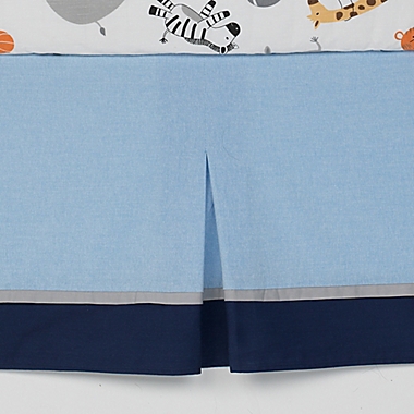 Lambs &amp; Ivy&reg; Sports Fan 4-Piece Crib Bedding Set in Blue. View a larger version of this product image.
