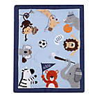 Alternate image 2 for Lambs &amp; Ivy&reg; Sports Fan 4-Piece Crib Bedding Set in Blue