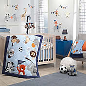 Lambs &amp; Ivy&reg; Sports Fan 4-Piece Crib Bedding Set in Blue
