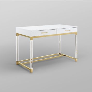 Inspired Home Kalel 2-Drawer Writing Desk. View a larger version of this product image.
