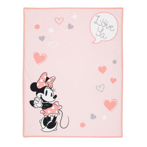 Disney Minnie Mouse Photo Op Baby Blanket In Pink Buybuy Baby