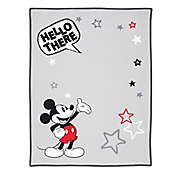 Disney&reg; Mickey Mouse Photo Op Baby Blanket in Grey