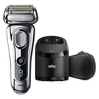 Braun Series 9 Wet &amp; Dry Electric Shaver in Chrome. View a larger version of this product image.